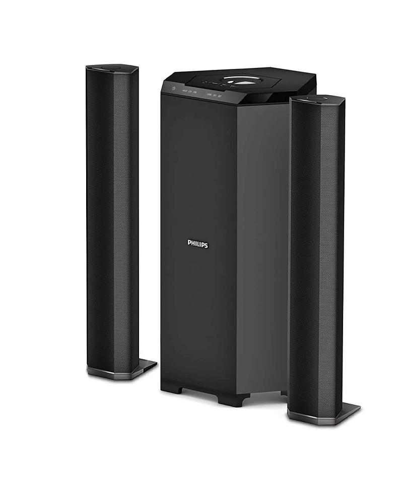 Philips MMS8085B/94 2.1 Channel Convertible Multimedia Speaker