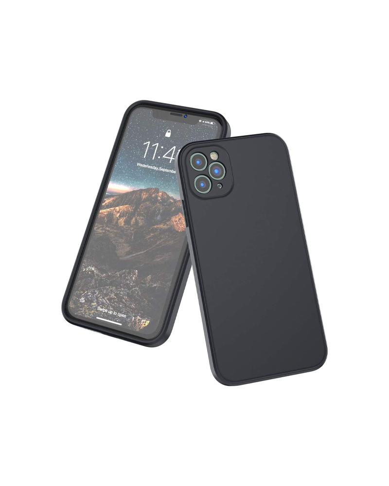 Loxxo Square Candy Liquid Silicone Phone Case Cover For IPhone 12 Pro And 12 Pro Max