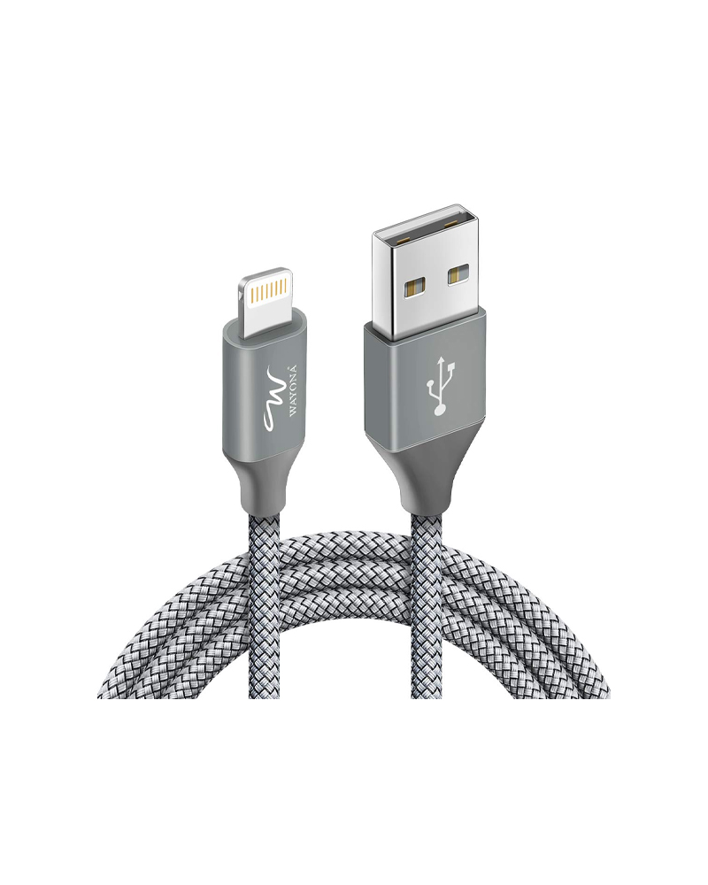 Wayona Nylon Braided WN3LG1 USB Syncing And Charging Cable For IOS Devices
