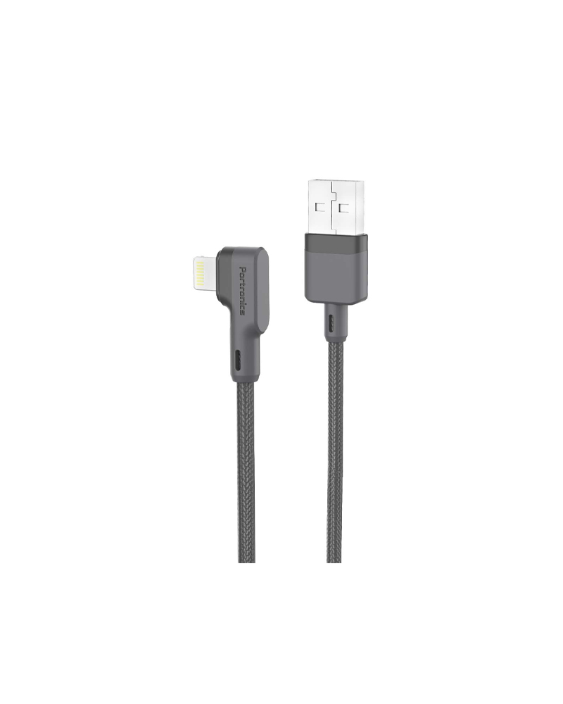 Portronics Konnect L 1.2M  USB Cable With Charge & Sync Function