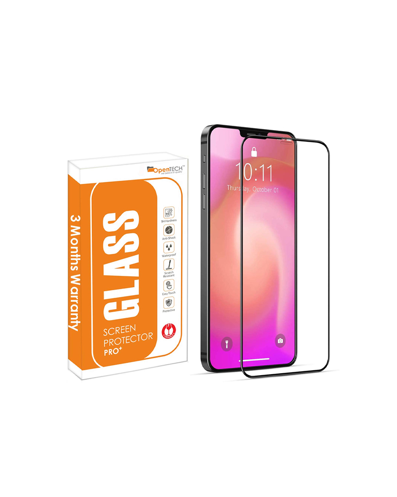 OpenTech® Tempered Glass Screen Protector For IPhone 12/12 Pro