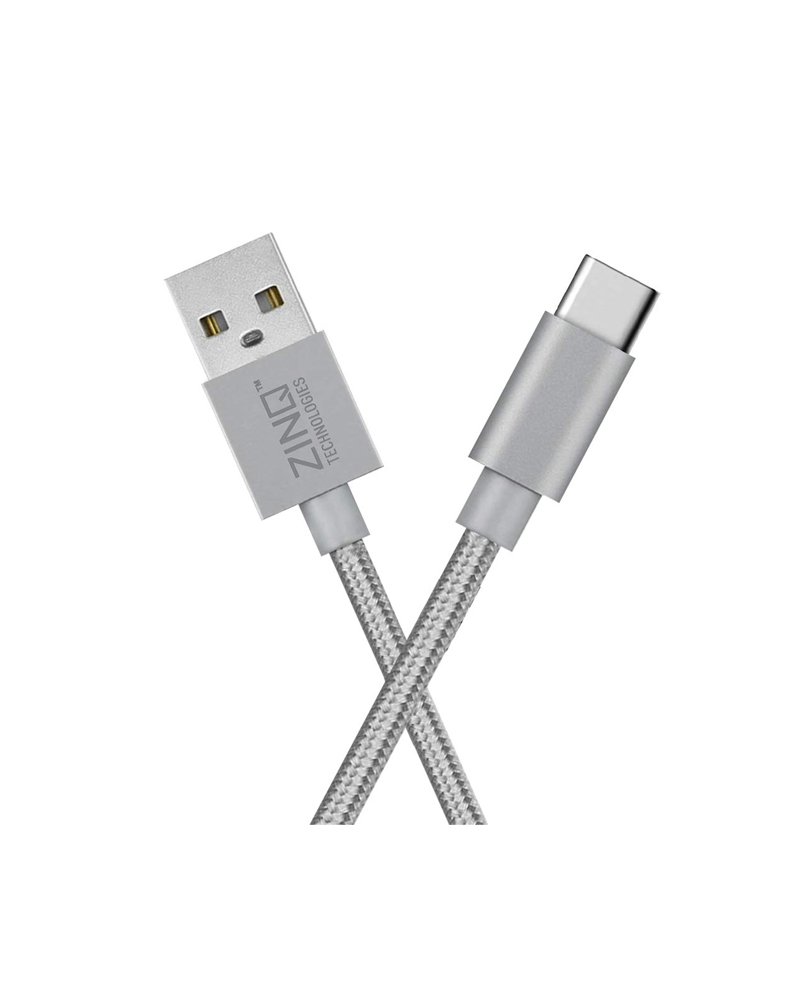 Zinq Technologies USB Type-C To USB-A 2.0 Cable – 3.2 Feet